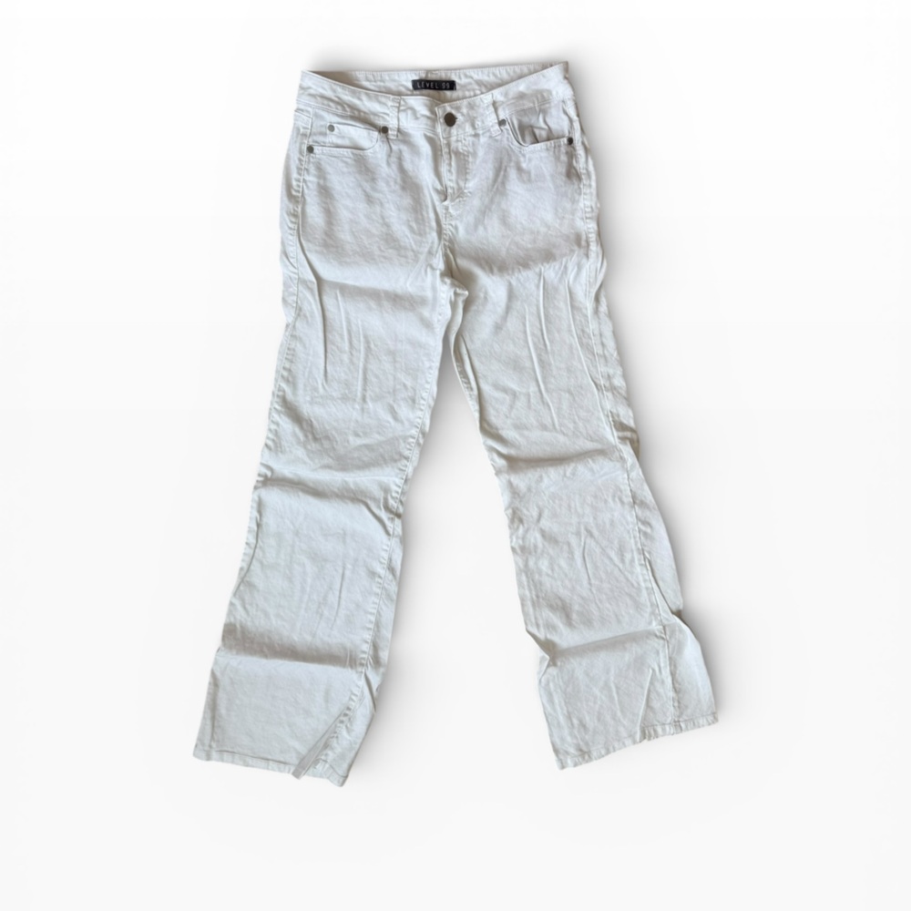 Level 99 Crisp White Pants